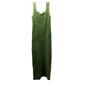 Torn by Ronny Kobo Collection Vibrant Green Maxi Dress